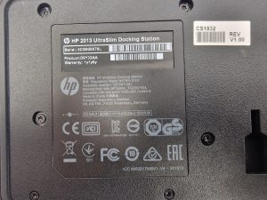 HP 2013 UltraSlim Docking Station (D9Y32AA) USB 3.0 Dual Display Port - Image 8