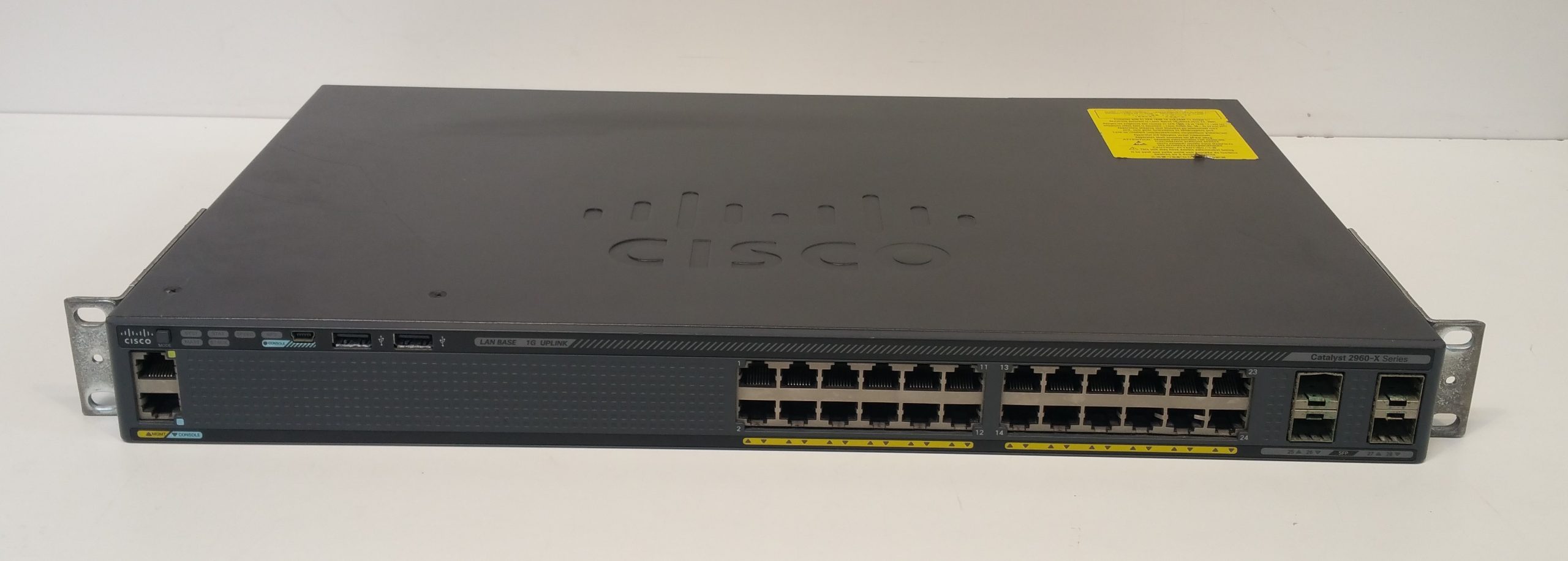 Cisco WS-C2960X-24TS-L Catalyst 2960-X Series 24 PoE SFP
