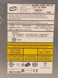 Cisco WS-C3750G-24TS-S1U Catalyst 3750G Series 24 - Image 4