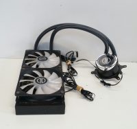 240mm AIO CPU Processor Water Cooler with 2 fans - Image 5