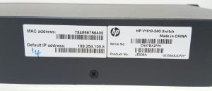 HP JE006A V1910-24G Switch - Image 4