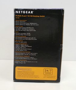 Netgear FS108 ProSafe 8-Port 10/100 Desktop Switch - Image 12