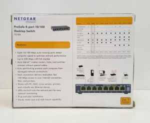 Netgear FS108 ProSafe 8-Port 10/100 Desktop Switch - Image 11