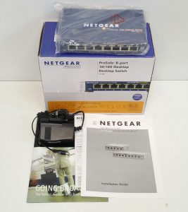 Netgear FS108 ProSafe 8-Port 10/100 Desktop Switch - Image 9