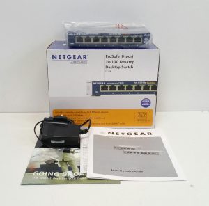 Netgear FS108 ProSafe 8-Port 10/100 Desktop Switch - Image 8