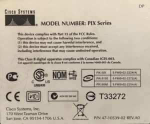 Cisco PIX 501 Firewall - Image 5