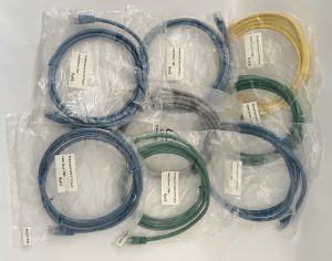 1.5m RJ45 to RJ45 Enhanced CAT 5e UTP Patch Network Cable - x8 Mixed Job Lot - Image 2
