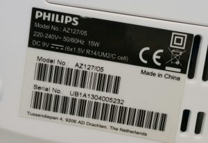 Philips AZ127/05 Dynamic Bass Boost CD Sound Machine - Image 4