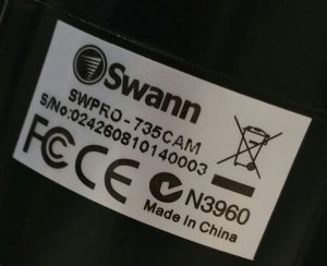 Swann SWPRO-735CAM CCTV Camera - No Sun Cover - Image 4