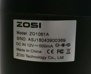 Zosi ZG1061A CCTV Camera - Image 5