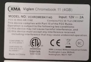 XMA VCHROMEBK114G Viglen Chromebook 11 Rockchip 4GB RAM - Image 4