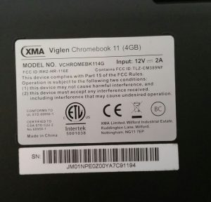 XMA VCHROMEBK114G Viglen Chromebook 11 Rockchip 4GB RAM - Image 3