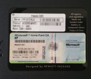 Compaq Presario CQ61 Celeron 4GB RAM 250GB HDD - Image 3