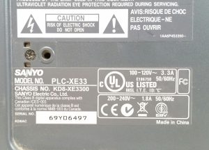 Sanyo PLC-XE33 XGA Projector with 269 Lamp Hours Used - Image 9