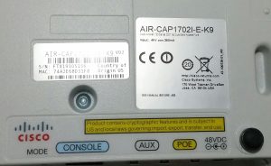 Cisco AIR-CAP17021-E-K9 VO2 Aironet 1700 Series 802.11ac Dual Band Access Point - Image 4