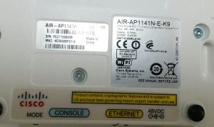 Cisco AIR-AP1141N-E-K9 VO8 Aironet 80211n Draft 2.0 Single Band Access Point - Image 4