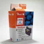 Peach TwinPack Ink Cartridge with chip