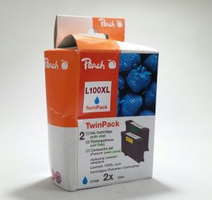 Peach TwinPack Ink Cartridge with chip