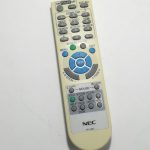 Nec RD-448E Remote Control - Missing Battery Cover & Yellowing Case