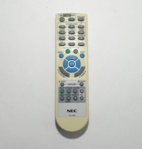 Nec RD-448E Remote Control - Missing Battery Cover & Yellowing Case - Image 2