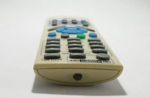 Nec RD-448E Remote Control - Missing Battery Cover & Yellowing Case - Image 4