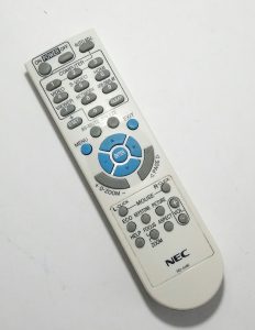 Nec RD-448E Remote Control - Missing Battery Cover