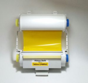 Lighthouse CPM-100 Refillable Cartridge Yellow Ribbon CPMR45-RC - Image 3