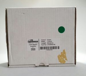 Lighthouse CPM-100 Refillable Cartridge Green Ribbon CPMR44-RC - Image 2