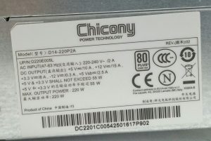 Chicony D14-220P2A 220 Watt Power Supply / PSU - Image 6