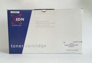 IDN Supplies SY006916 Cyan Replacement Toner Cartridge for HP Q7581A - HP 3800 Toner Cartridge - Image 2