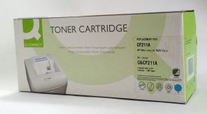Q-Connect HP LaserJet M251 Cyan Toner Cartridge CF211A Replacement For HP Color LaserJet M251N, M251NW, M276N MFP, M276NW MFP