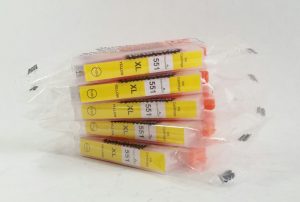 ColourDirect 551 Ink Cartridges XL Yellow Joblot - Image 2