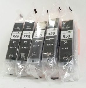 ColourDirect 550 Ink Cartridges XL Black Joblot - Image 2