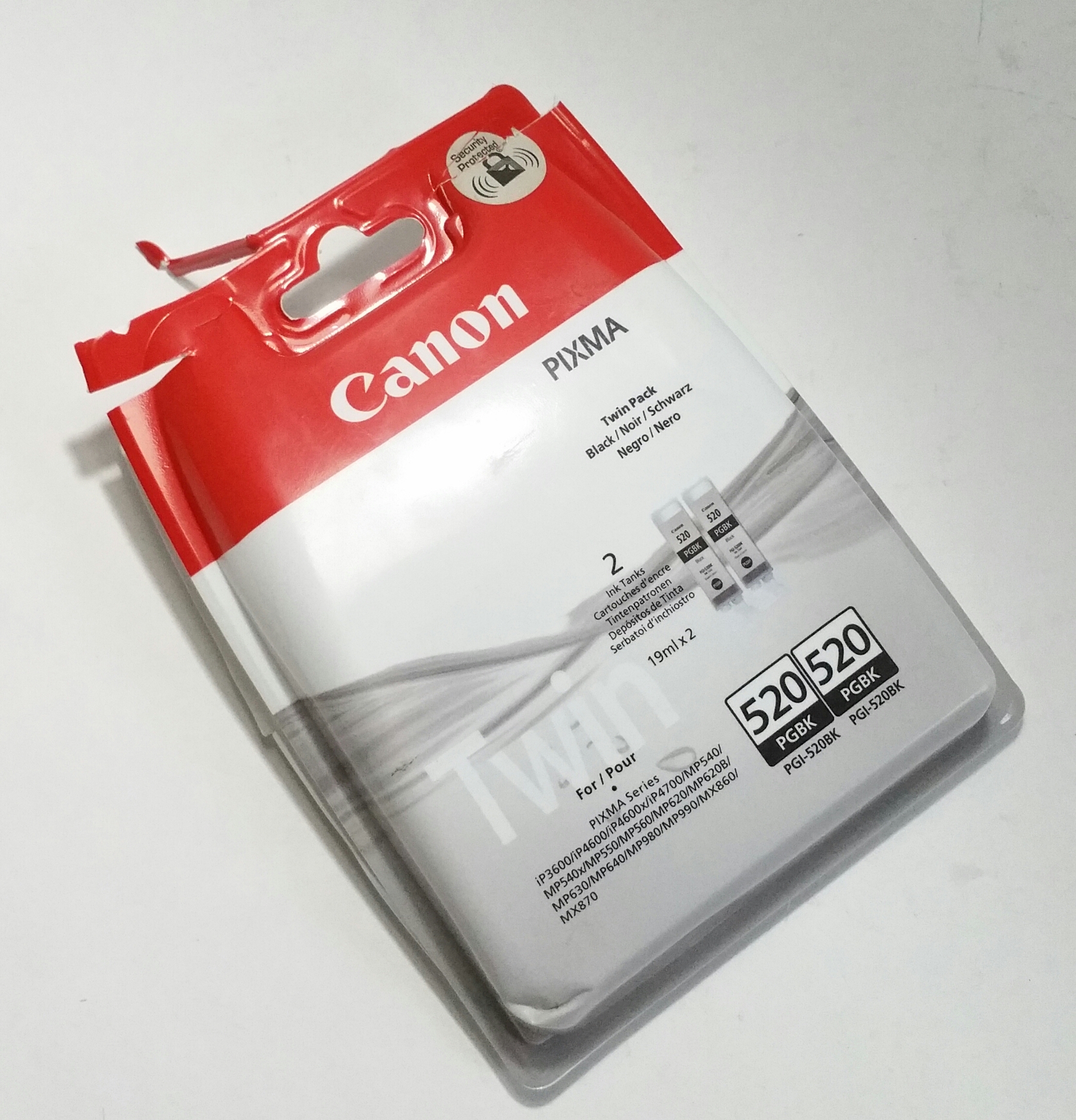 20180108_192129-1 Canon PIXMA Series PGBK PG1-520BK 1 Ink Tank Color Ink Cartridge Black - Image 1