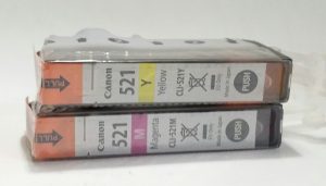 Canon PIXMA Series CLI-521M & CLI-521Y ChromaLife 100+ 2 Ink Tanks Color Ink Cartridge - Image 3