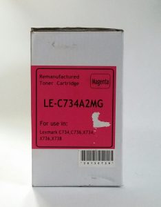 ALPA-Cartridge LE-C734A2MG Laser Toner Cartridge For Use In Lexmark C734, C736, X734, X736, X728 - Image 4