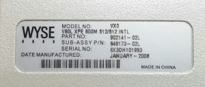 Dell Wyse VX0 Citrix Ready V90L XPE 800M 512/512 INTL Thin Client 902141-20L - Image 3