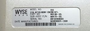 Dell Wyse VX0 Citrix Ready V10L WTOS 800M 126/256 INTL Thin Client 902138-02L - Image 3