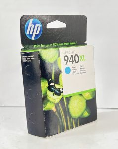 HP 940XL Cyan Officejet C4907AE Cartridge - Exp. Apr 2015