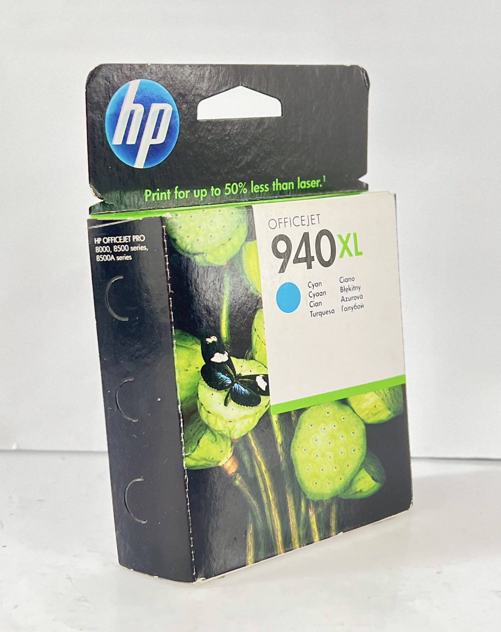 20230805_131035033_iOS HP 940XL Cyan Officejet C4907AE Cartridge - Exp. Apr 2015 - Image 1