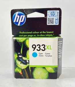 HP 933XL Cyan CN054AE BGX Officejet Cartridge - Exp. Aug 2016 - Image 2