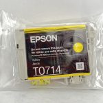 Epson T0714 Yellow Print Cartridge - Unboxed