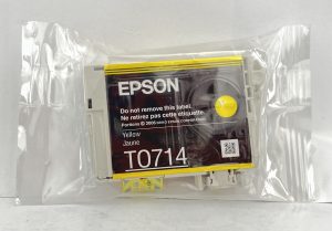 Epson T0714 Yellow Print Cartridge - Unboxed