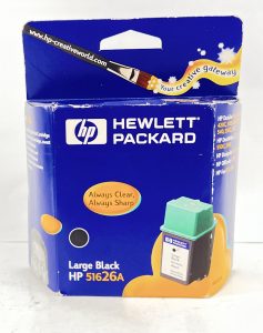 HP 51626A Black Inkjet Print Cartridge - Exp. Jan 2002 - Image 2
