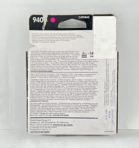 HP 940XL Magenta Officejet C4908AE Cartridge - Exp. Sep 2017 - Image 5