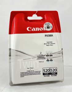 Canon 520 Pixma Twin Black Ink Cartridge