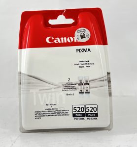 Canon 520 Pixma Twin Black Ink Cartridge - Image 2