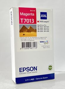 Epson T7013 XXL Magenta Print Cartridge - Exp. 08/2016