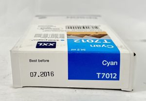 Epson T7012 XXL Cyan Print Cartridge - Exp. 07/2016 - Image 3