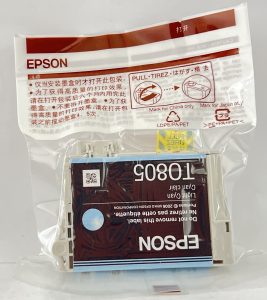 Epson T0805 Light Cyan Print Cartridge - Unboxed